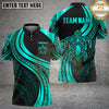 Maxcorners Bowling Polynesian Tribal Sea Turtle Pattern Bowling Ball Pins Multi Options Personalized Name, Team Name Unisex 3D Shirt (4 Colors)