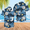 Maxcorner Volleyball flower Hawaiian Shirt