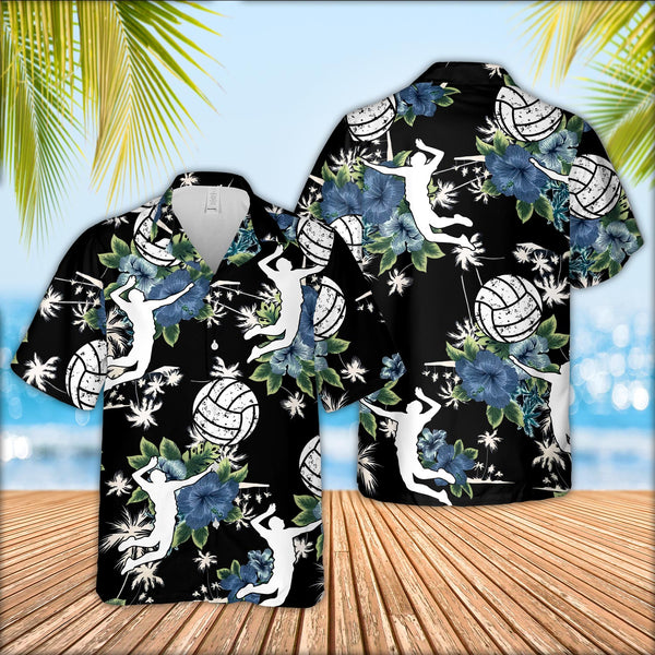 Maxcorner Volleyball Colorful Hawaiian Shirt