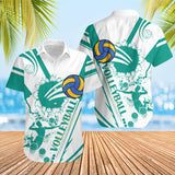 Maxcorner Volleyball Summer Mutilcolor Options Hawaiian Shirt