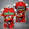 Maxcorners Darts 3D Shirts For SESAME FRIENDS