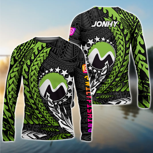 Maxcorners 8 Ball Maori Star Premium Billiard Jersey Multicolor Options Personalized Name, Team Name 3D Shirt For Jonathan