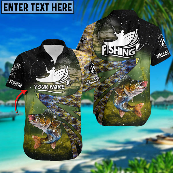 Maxcorners Fishing Bass Skin Customize Name 3D Shirts