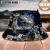 Maxcorners Fishing Tribal Splash Lure Personalized 3D Bucket Hat (12 Fish Species)