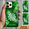 Maxcorners Darts Phone Case Steel Arrow Hit Bullseye Smoke Explosive Splash Honeycomb Camo Target Board Personalized Name Multi Options Cover (7 Colors)