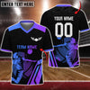 Maxcorners Volleyball Player Color Options Personalized 3D V-neck T-Shirt