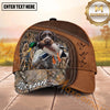 Maxcorners Duck Hunting Dog Pintail Retriever Marsh Camo Multiple Options Personalized Name Hunting Cap