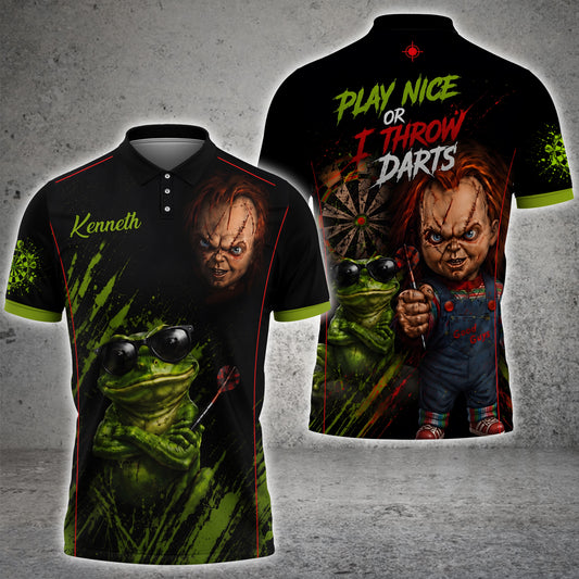 Maxcorners Custom Dart Shirt For Kenneth Aurbo