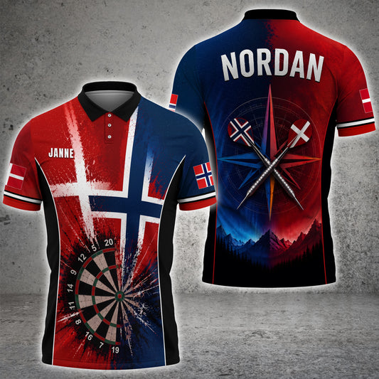 Maxcorners Custom Dart Shirt For Kenneth Aurbo