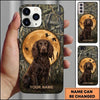 Maxcorners Golden Moonlight Retriever Duck Hunting Multiple Dog Breeds Personalized Name Phone Case
