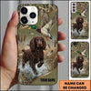 Maxcorners Splashing Waterfowl Retriever Duck Hunting Multiple Dog Breeds Personalized Name Phone Case