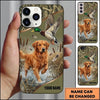 Maxcorners Splashing Waterfowl Retriever Duck Hunting Multiple Dog Breeds Personalized Name Phone Case