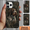 Maxcorners Realtree Woodland Retriever Duck Hunting Multiple Dog Breeds Personalized Name Phone Case