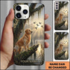 Maxcorners Misty Wetland Retriever Duck Hunting Multiple Dog Breeds Personalized Name Phone Case