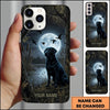 Maxcorners Moonlit Duck Hunting Retriever Duck Hunting Multiple Dog Breeds Personalized Name Phone Case
