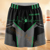 Maxcorners Bowling Green Heartbeat Personalized 3D Skort, Skirts With Shorts