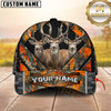 Maxcorners Triple Buck Deer Honeycomb Military Camo Custom Name 3D Cap  (4 Colors)