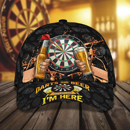 Maxcorners 3D Classic Cap Darts Cap LM0402