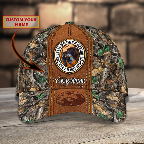 Maxcorners Duck Hunting Retriever Personalized Cap