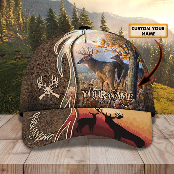 Maxcorners Deer Hunting Classic Personalized Cap