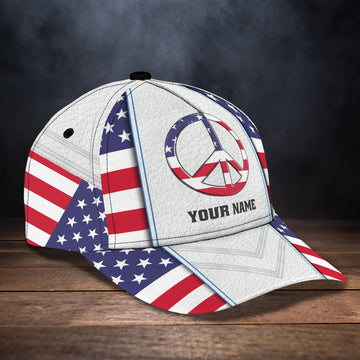 Maxcorners 3D Classic Cap Classic Cap Peace America LM0402