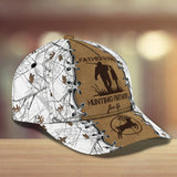 Maxcorners Father And Son Hunting Partners For Life Personalized Cap