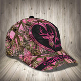 Maxcorners Deer Hunting Country Girl Pink Camo Personalized Cap