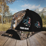 Maxcorners Deer Hunting America Classic Personalized Cap