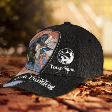 Maxcorners 3D Classic Cap Duck Hunting Personalized Name Cap LM0402
