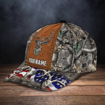 Maxcorners 3D Classic Cap Love Hunting Personalized Name Cap 789 LM0402