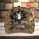 Maxcorners Deer Hunting American Camo Personalized Cap