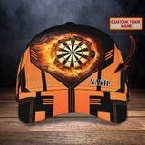 Maxcorners Love Darts Personalized Name 3D Cap