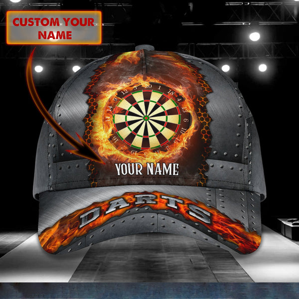 Maxcorners Dart Personalized Name 3D Cap