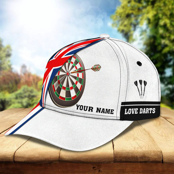 Maxcorners Australia Darts Personalized Name 3D Cap