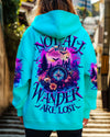 Maxcorners Not All Who Wander Are Lost Compass Halloween All Over Print LM1501