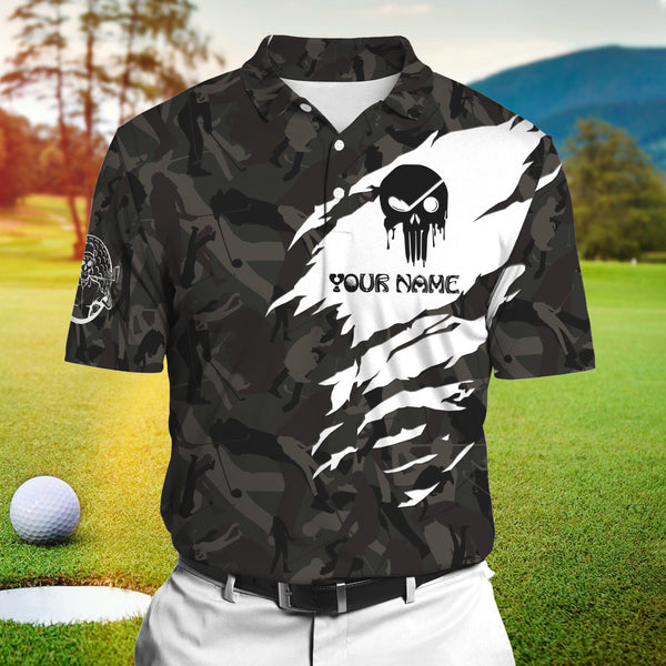 Maxcorners Golf Old Man Customized Name 3D Shirt