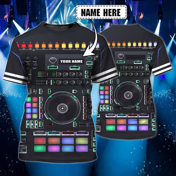 Maxcorners DJ Table Personalized 3D All Over Printed Shirt