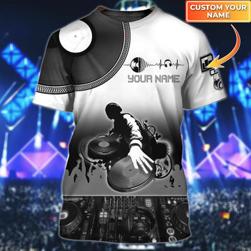 Maxcorners DJ Personalized 3D All Over Printed Shirt