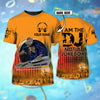 Maxcorners DJ Skull Personalized 3D All Over Printed Shirt