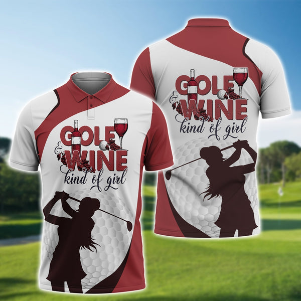 Maxcorners Golf And White Golf 3D Shirt