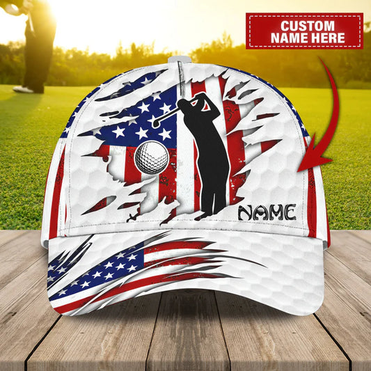 Maxcorners 3D Classic Cap Golf New Personalized Name Cap LM0402
