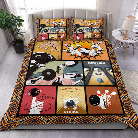 Maxcorners Bowling Player 3D Bedding Set