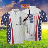 Maxcorners Golf Way Of America 2 Customized Name 3D Shirt