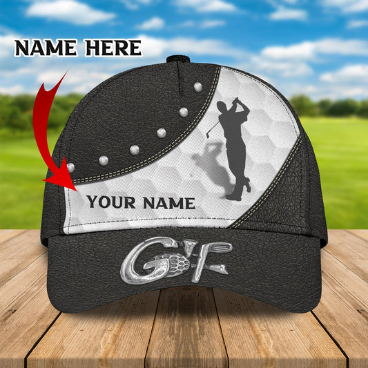 Maxcorners Personalized 3D Full Print Golf Cap, Perfect Cap Hat for Golfer, Golf Cap for Men Women LM0402
