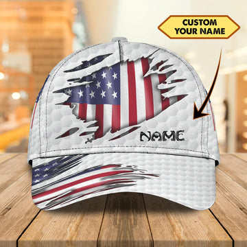 Maxcorners 3D Classic Cap Nta Custom Name Golf LM0402