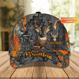 Maxcorners Deer Hunting Orange Camo Personalized Cap