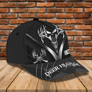 Maxcorners 3D Classic Cap Deer Hunting Personalized Name Cap LM0402