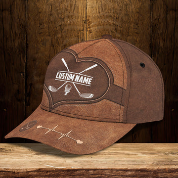 Maxcorners 3D Classic Cap Golf Personalized Name Cap 18 LM0402