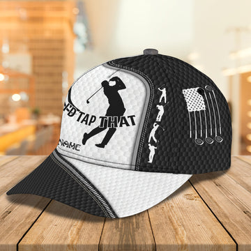 Maxcorners 3D Classic Cap Golf Personalized Name Cap 02 LM0402