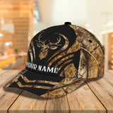 Maxcorners Hunting Yellow Camo Classic Personalized Cap